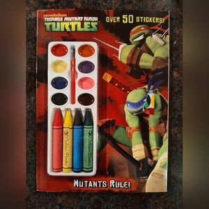 NEW Teenage Mutant Ninja Turtles Activity Book